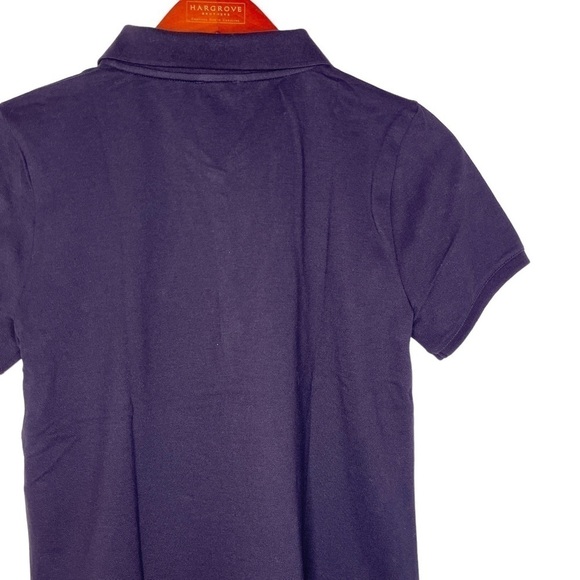 J. CREW Factory NWT Button Neck Pique Polo Top Size Small in Black - Picture 11 of 13